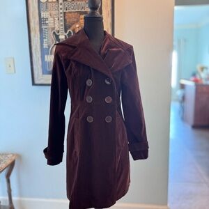 The Territory Ahead Rich Brown Trench Coat
